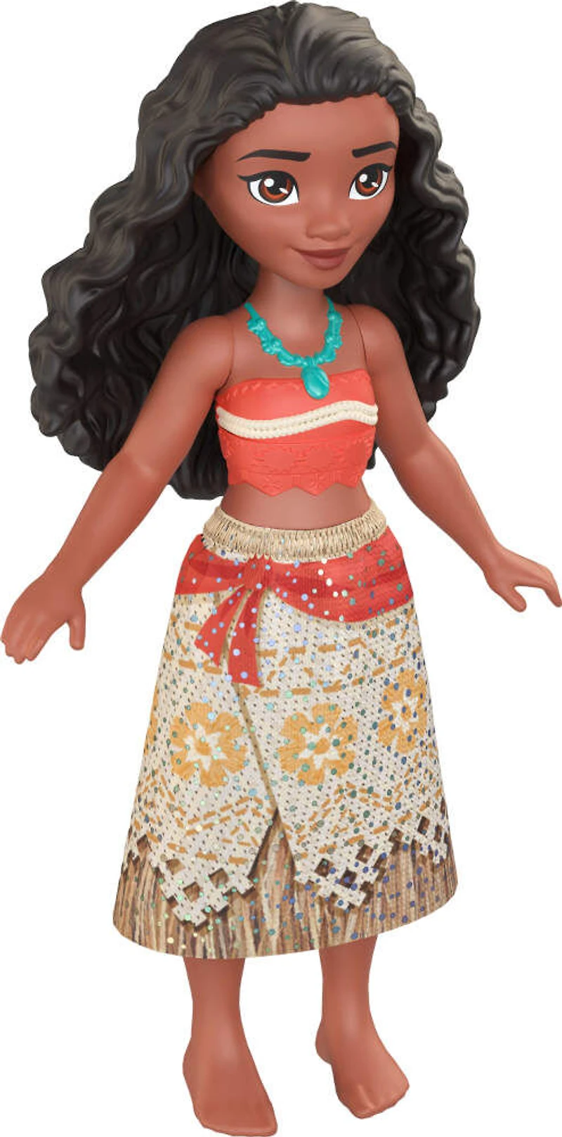 Princesses Disney Base Petite poupée Moana, tenue brillante