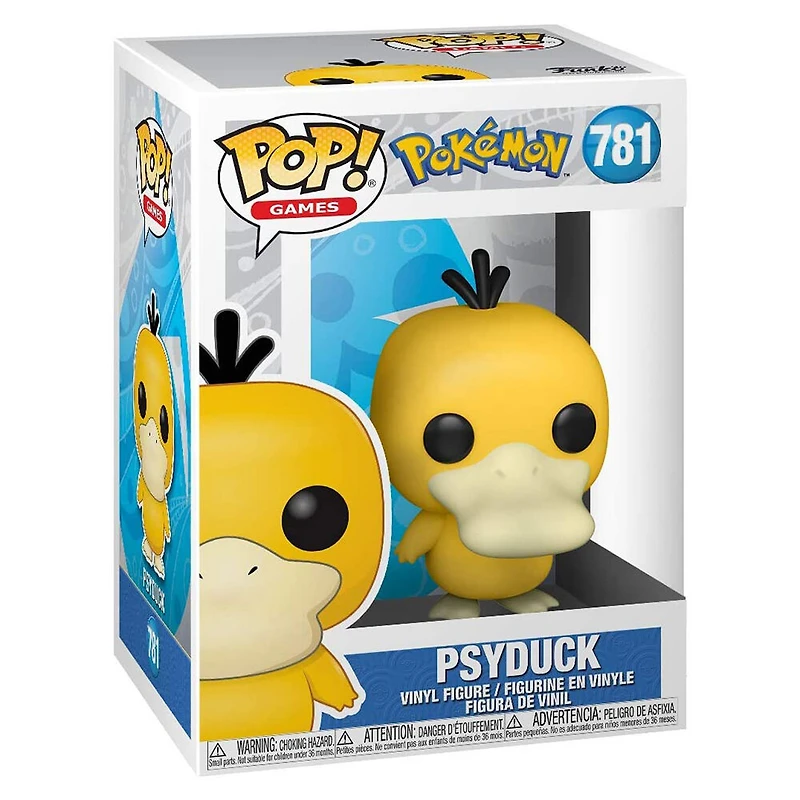 Figurine en Vinyle Psyduck par Funko POP! Pokemon