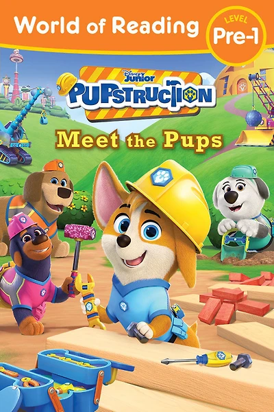 World of Reading: Pupstruction: Meet the Pups - Édition anglaise