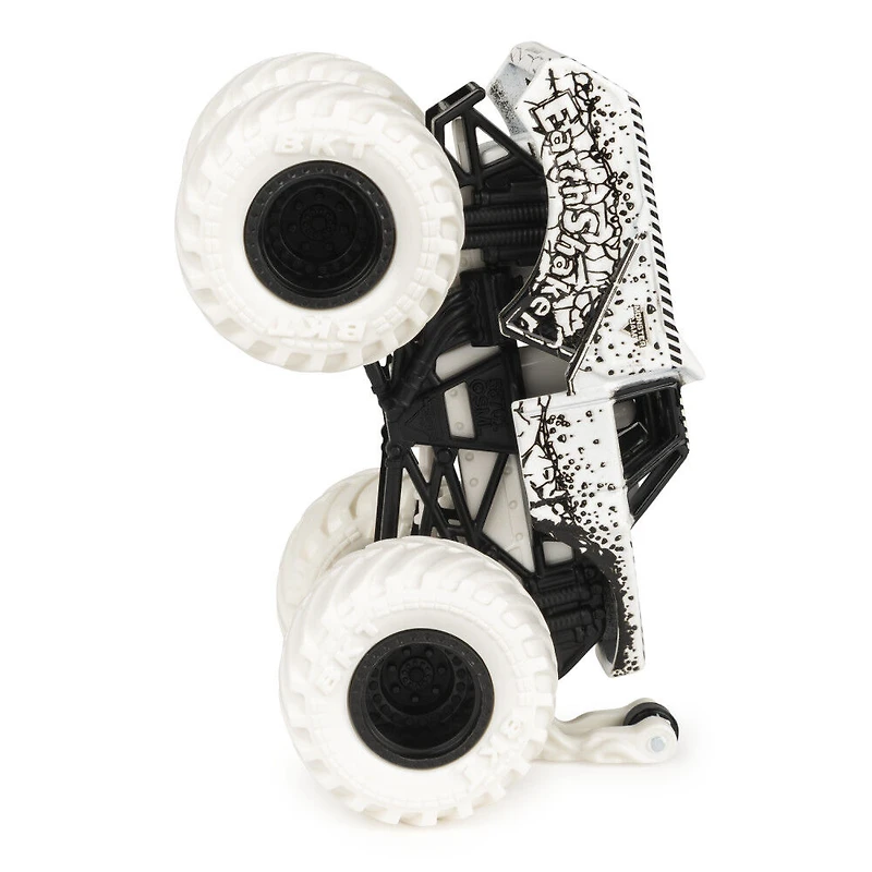 Monster Jam, Monster truck Earth Shaker officiel, véhicule en métal moulé, série Max Contrast, échelle 1:64