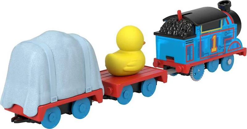 Thomas et ses amis Thomas Agent Secret, locomotive motorisée et wagon