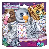 furReal Newborns, Chaton, peluche animatronique interactive, animal électronique