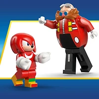 LEGO Sonic the Hedgehog Knuckles Contre le Robot Egg Crusher du Dr. Eggman, Jouet de Robot, Ensemble Interactif 77005