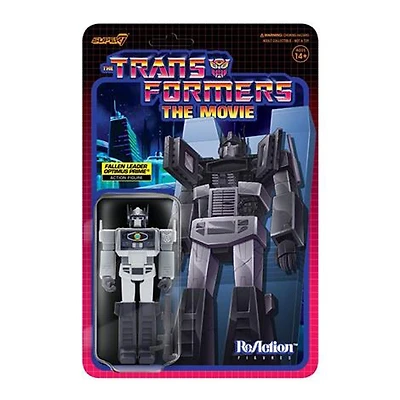 Figurine Transformers ReAction - Optimus Prime