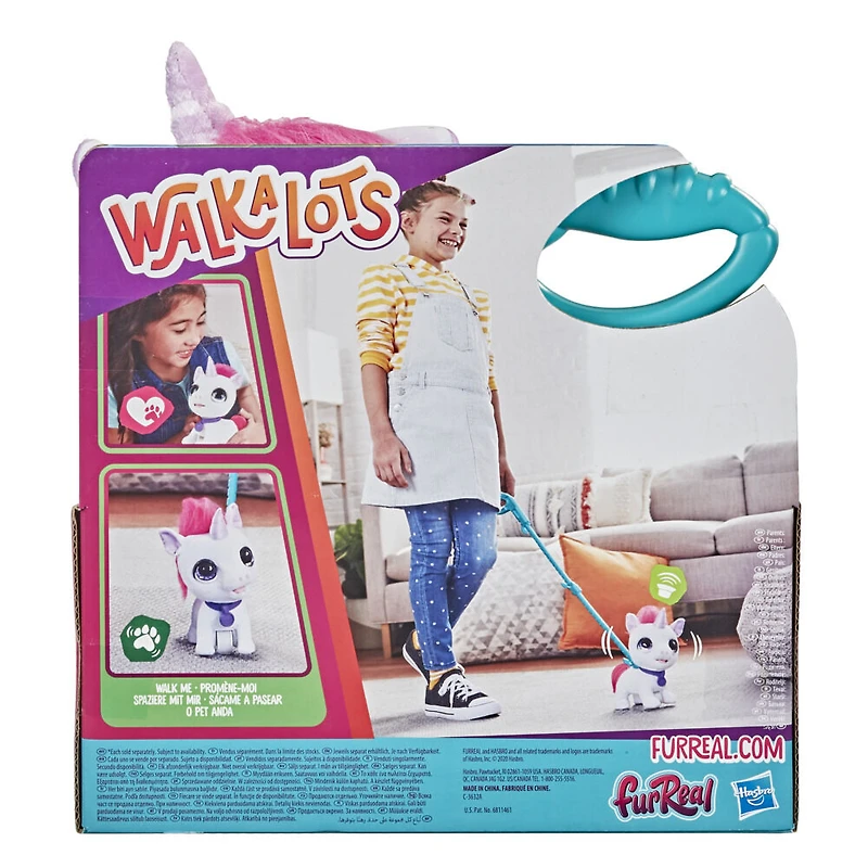 furReal Walkalots Grands pas, animal jouet licorne interactive, sons et mouvements