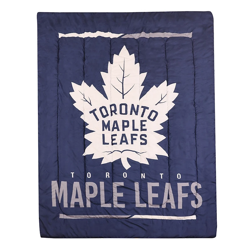 Ensemble de literie simple 4 pièces LNH- Maple Leafs de Toronto