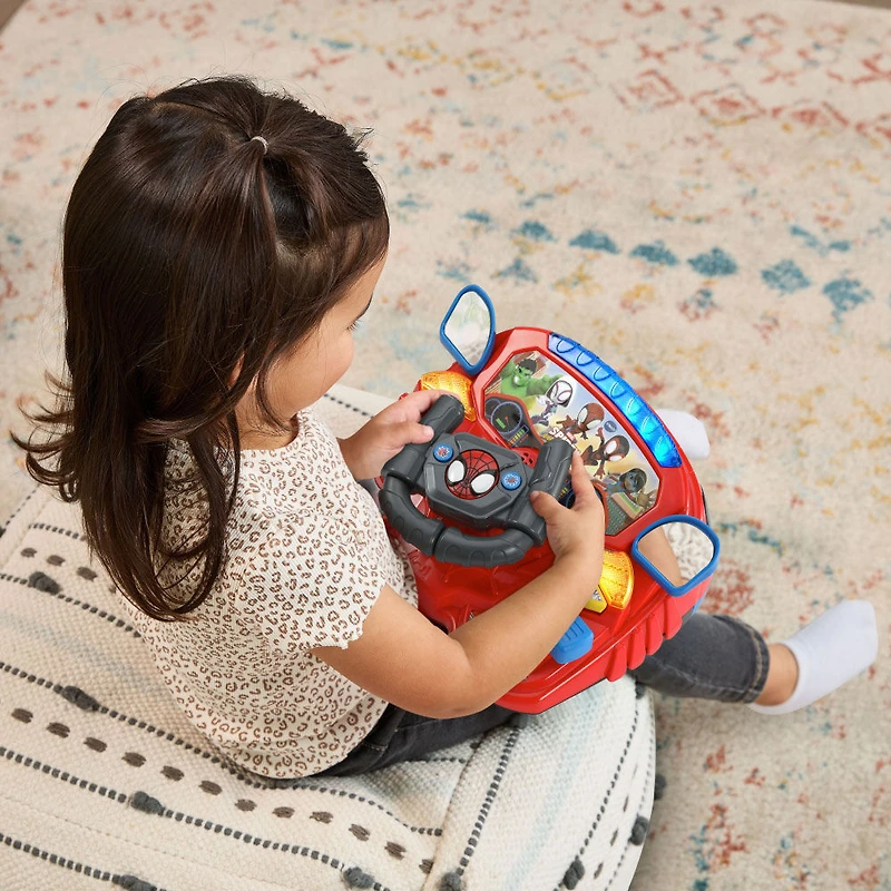 VTech Spidey and His Amazing Friends Spidey to the Rescue Driver - French Edition