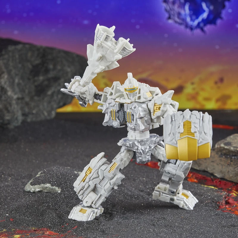 Transformers Legacy United Deluxe Class Infernac Universe Nucleous Action Figure