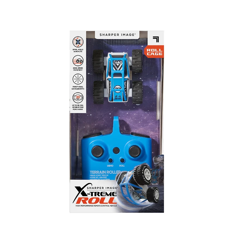 Voiture télécommandée haute performance X-Treme Roll - Bleue