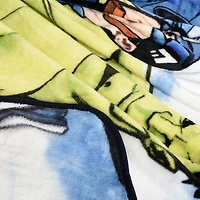 Couverture pour enfants Marvel Avengers (50x60"), Captain America, Iron Man et Hulk