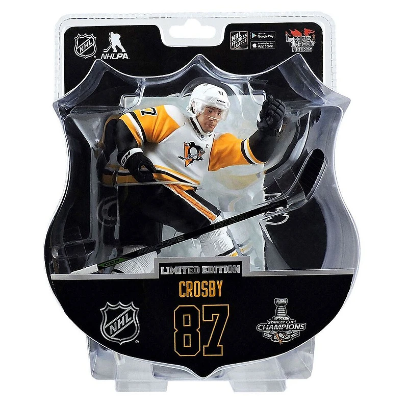 Sidney Crosby Penguins de Pittsburgh Champions de la Coupe Stanley 2017 Figurine NHL de 6 pouces.<br>