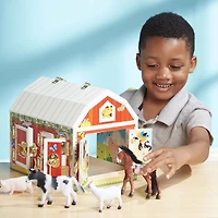 Melissa & Doug Latches Wooden Activity Barn