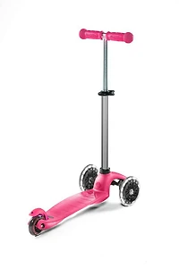 Trottinette Micro Mini Plus Led/Rose - Notre exclusivité