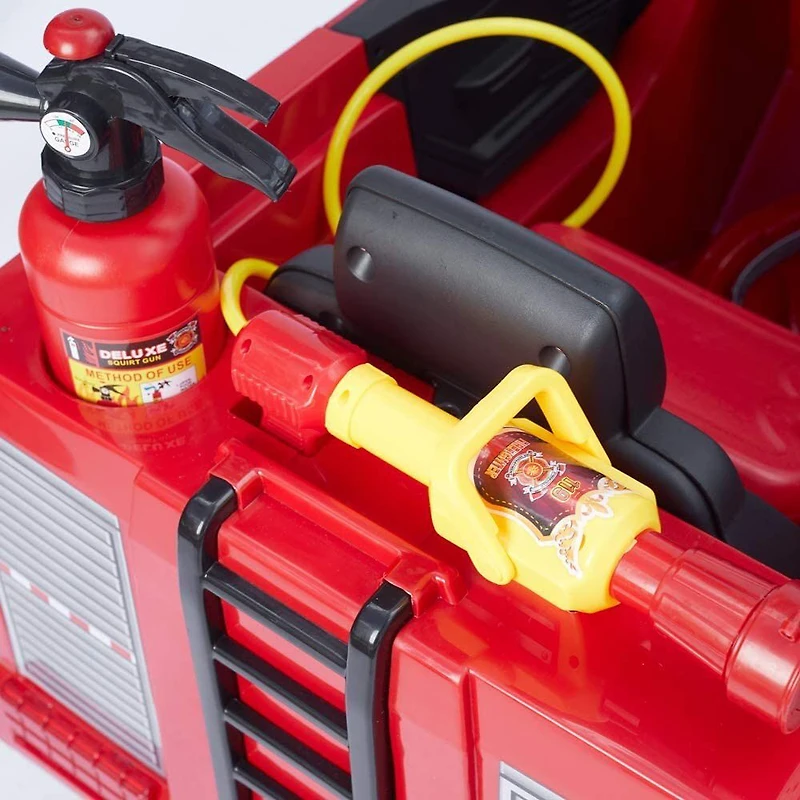 Camion de pompier Voltz Toys avec télécommande et équipement de pompier