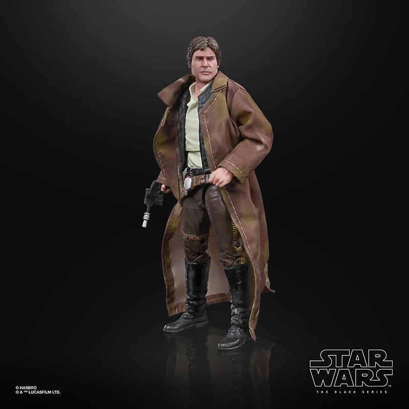 Star Wars The Black Series, figurine articulée Han Solo (Endor)