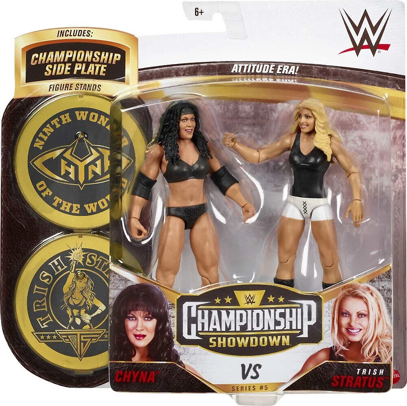WWE Championship Showdown Chyna vs Trish Stratus 2-Pack