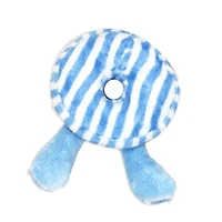 Jouet d’activité à empiler en peluche Bab & Tot : Chien Bleu