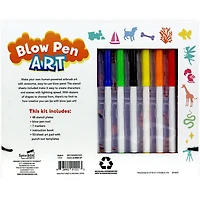 SpiceBox Children's Art Kits Imagine It Blow Pen Art - English Edition