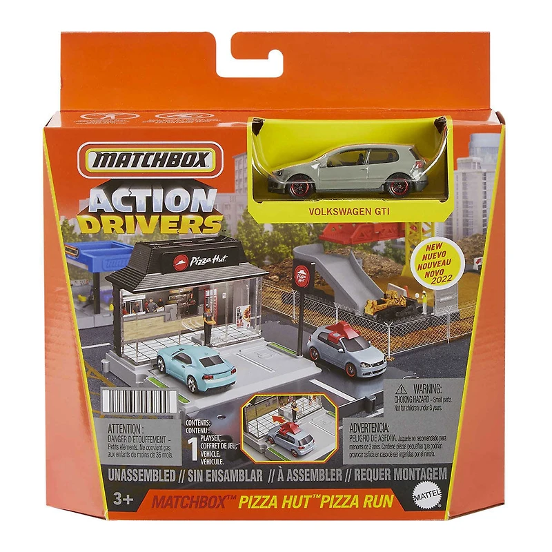 Matchbox Action Drivers Livraison de Pizza de Pizza Hut