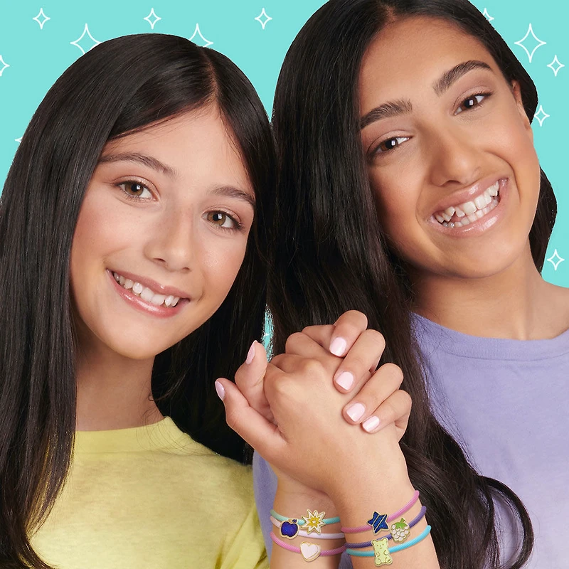 Lucky Fortune Série magique - Bracelet élastique de couleur changeante - Paquet de 2