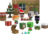 Minecraft - Mini Têtes de créatures - Calendrier de l'Avent