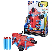 Marvel NERF Spider-Man Blaster Thwip-Tech, jouet de déguisement