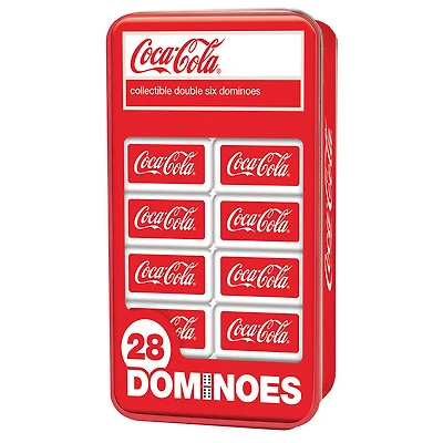 Masterpieces Puzzle Company Coca-Cola Double-Six Dominoes - Édition anglaise