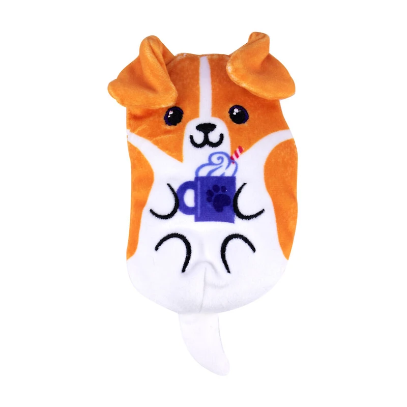 "Dogs Vs. Squirls" (Chien contre écureuils)  -Peluche de 4 pouces (Un sélectionné au hasard pour les achats en ligne)