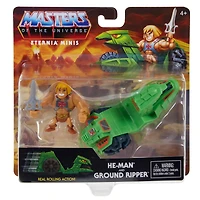 Masters of the Universe Eternia Minis He-man & Ground Ripper Pack