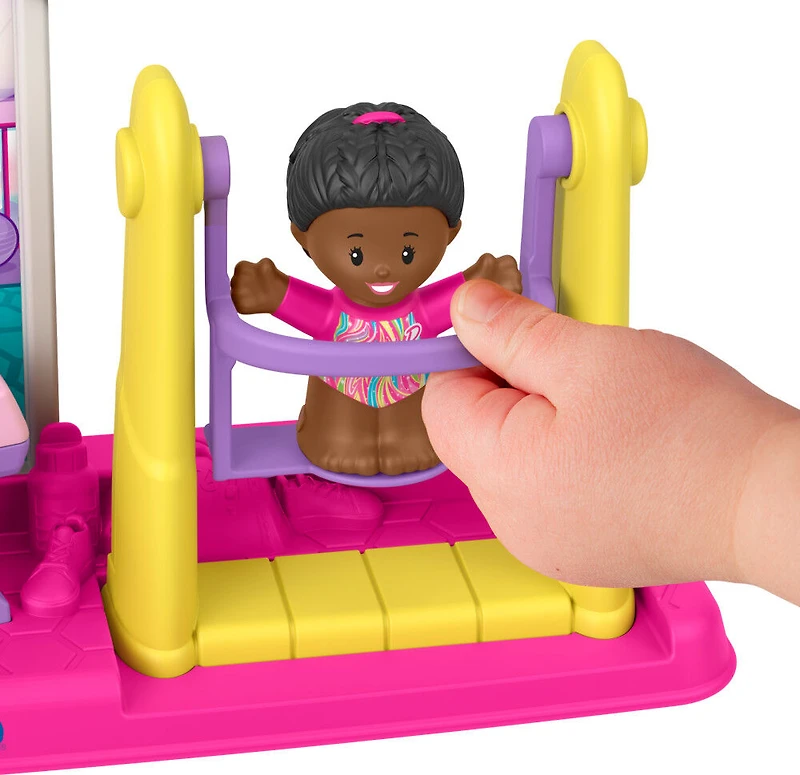 Fisher Price Little People Barbie Coffret de jeu Gymnaste