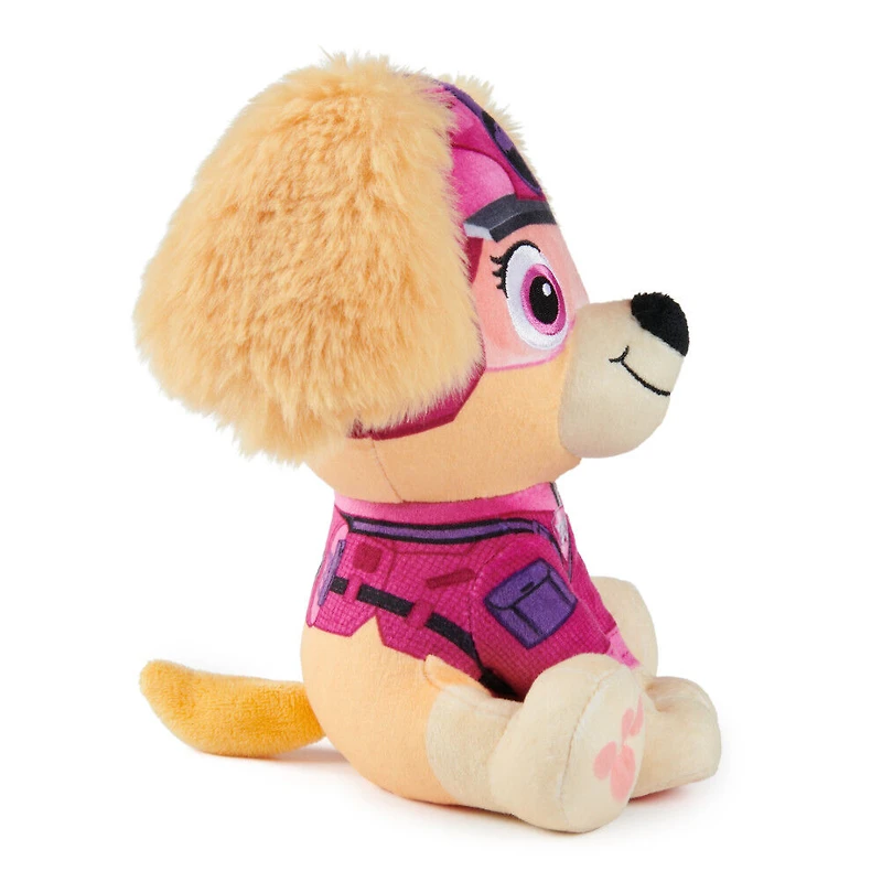 PAW Patrol Jungle Pups, Peluche Stella de 20,3 cm, animal en peluche