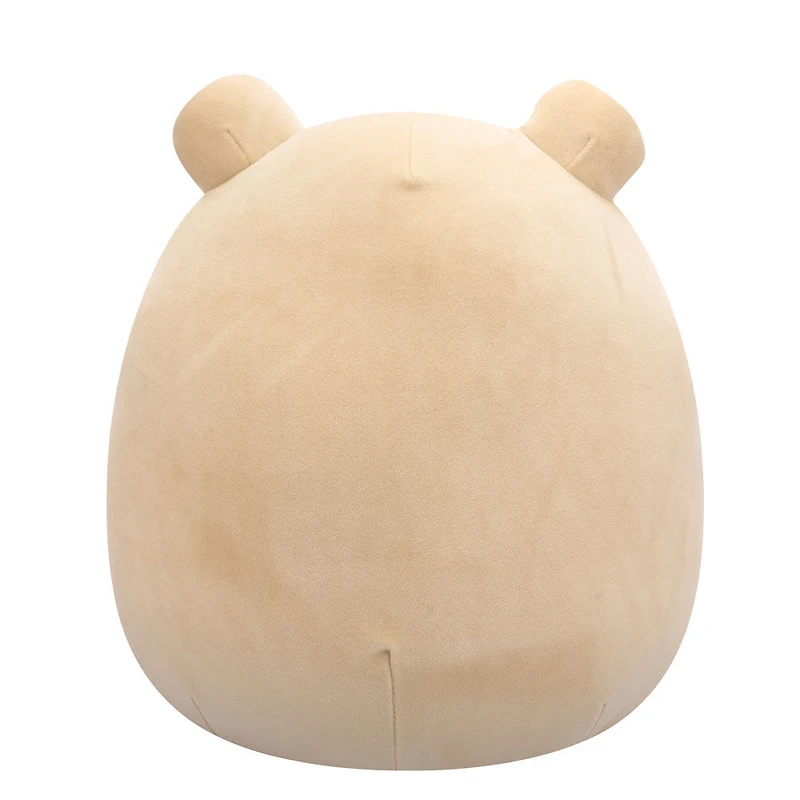 Peluche Squishmallows 12" - DeWitt la grenouille bronzée avec ventre en tricot torsadé gaufré