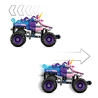 LEGO Technic Monster Jam Sparkle Smash à Rétrofriction, Jouet de Camion Monstre, Jouet de Construction pour Enfants 42220