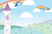 Jumbo Stickers For Lil Hands Unicorns - English Edition