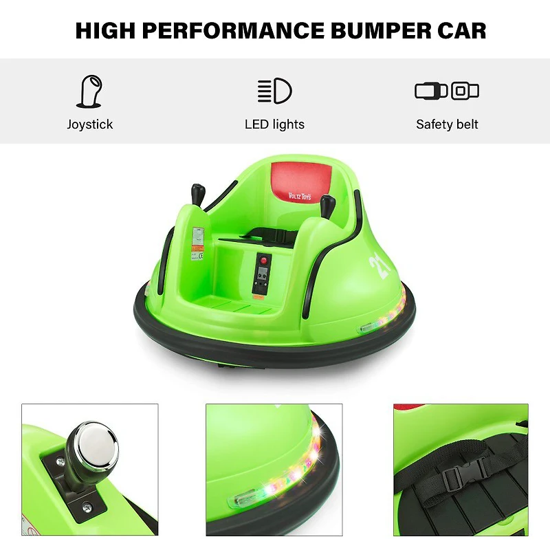 Voltz Toys Round Bumper 360 Rotation avec télécommande