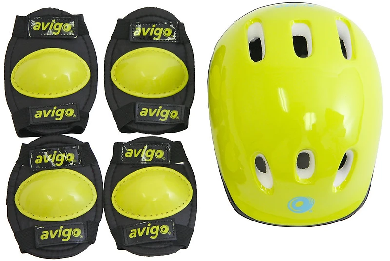 Ensemble casque et protecteurs Avigo - Pour Enfants