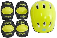 Ensemble casque et protecteurs Avigo - Pour Enfants
