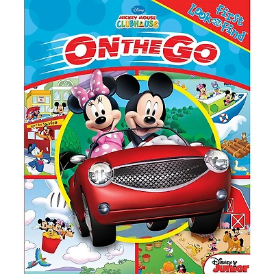 My First Look and Find Book: Mickey Mouse - On the Go - Édition anglaise