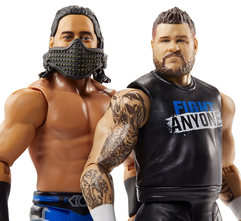 WWE - Coffret Combat - 2 Figurines - Kevin Owens et Ali