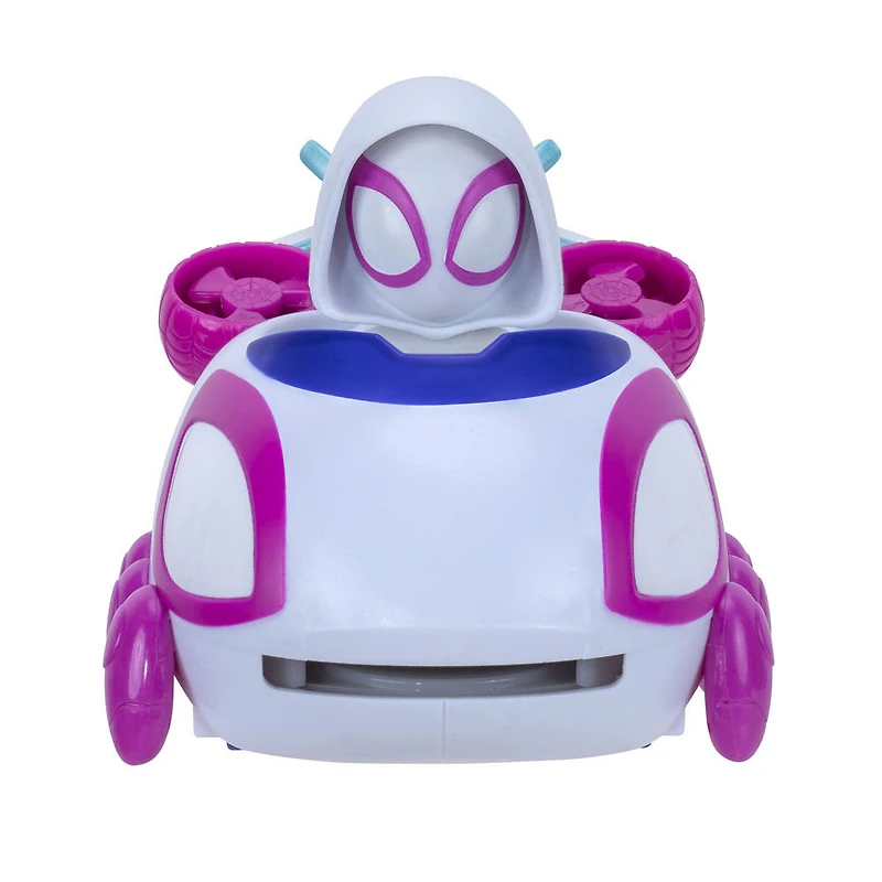 Spidey et amis - Petit véhicule Lanceur de disques - Ghost Spider