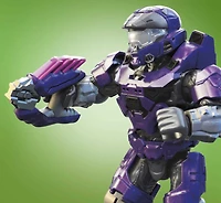 Mega Halo Heroes Series 14 Spartan Mark VII Micro Action Figure, Building Toys for Kids