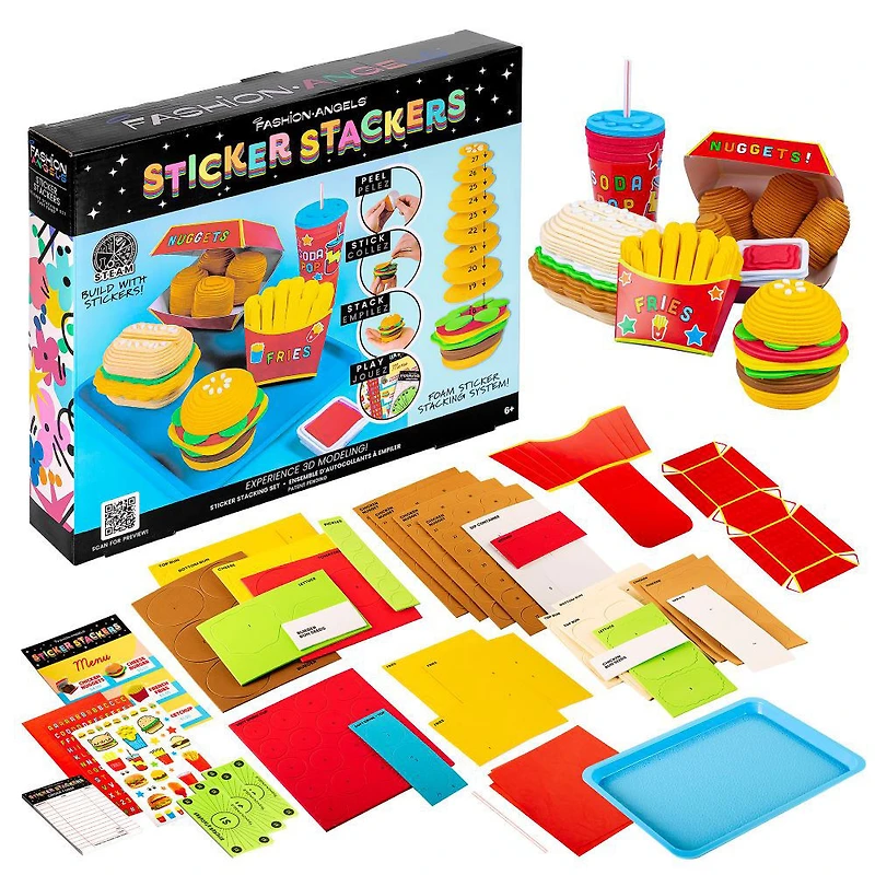 STICKER STACKERS - Fast Food