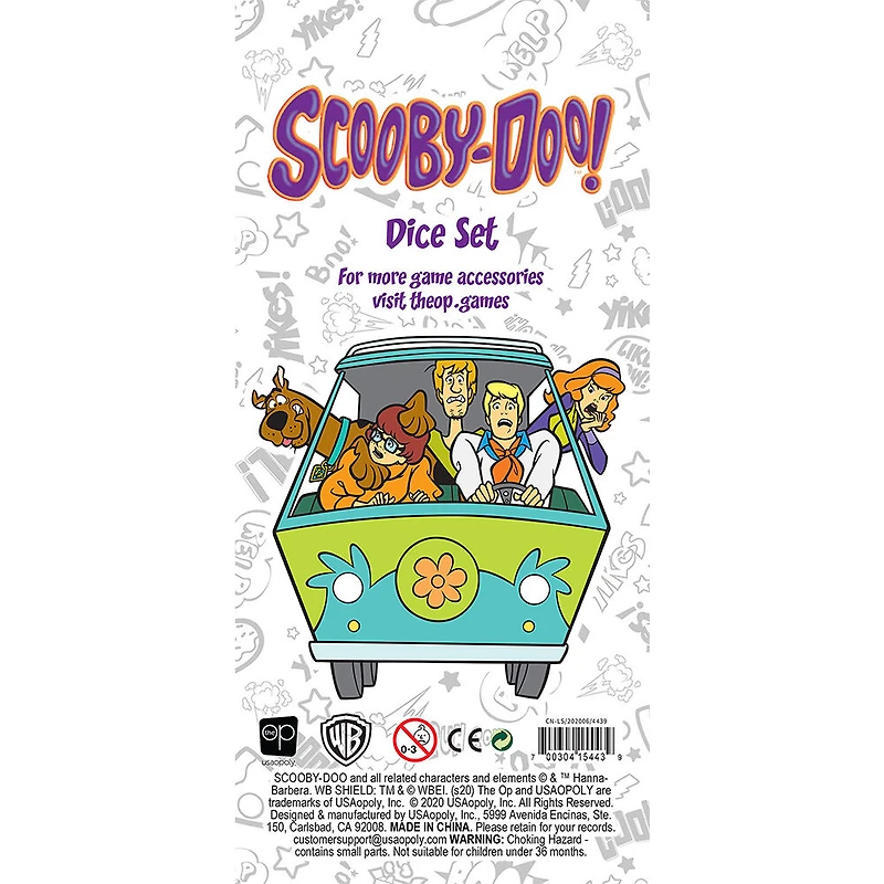 Scooby-Doo! Ensemble De Dés - Édition anglaise