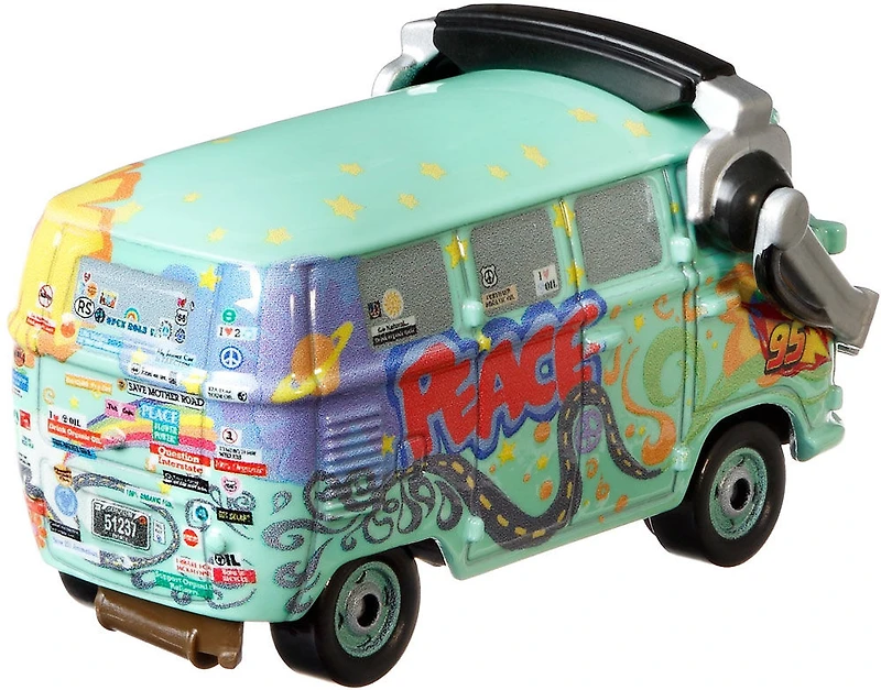 Disney Pixar - es Bagnoles - Coffret De 2 - Mater Équipe de Course et Fillmore Avec Casque D'Écoute