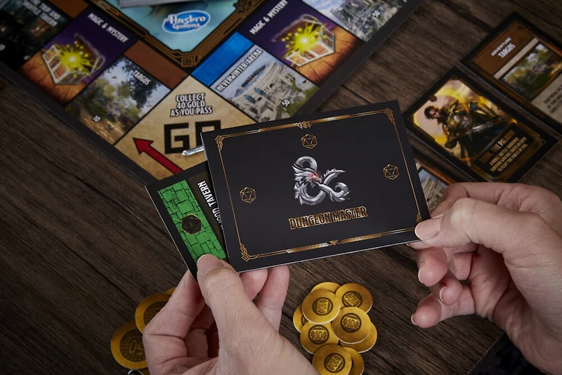 Jeu Monopoly Donjons and Dragons : L'honneur des voleurs, inspiré du film, jeu de plateau DandD pour 2 à 5 joueurs