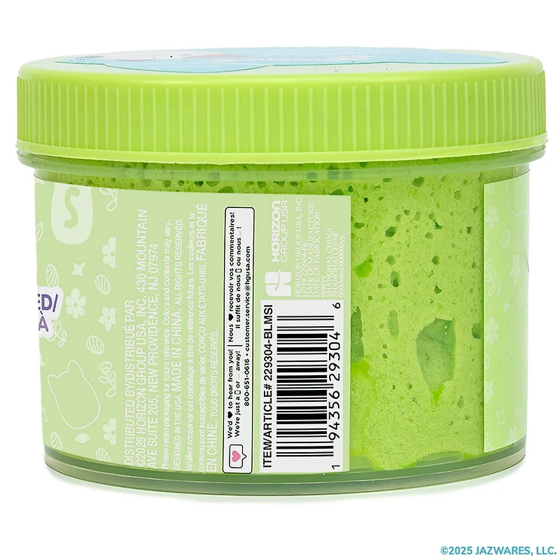 Squishmallows originaux Wendy the Frog Cloud Slime, parfumé au kiwi