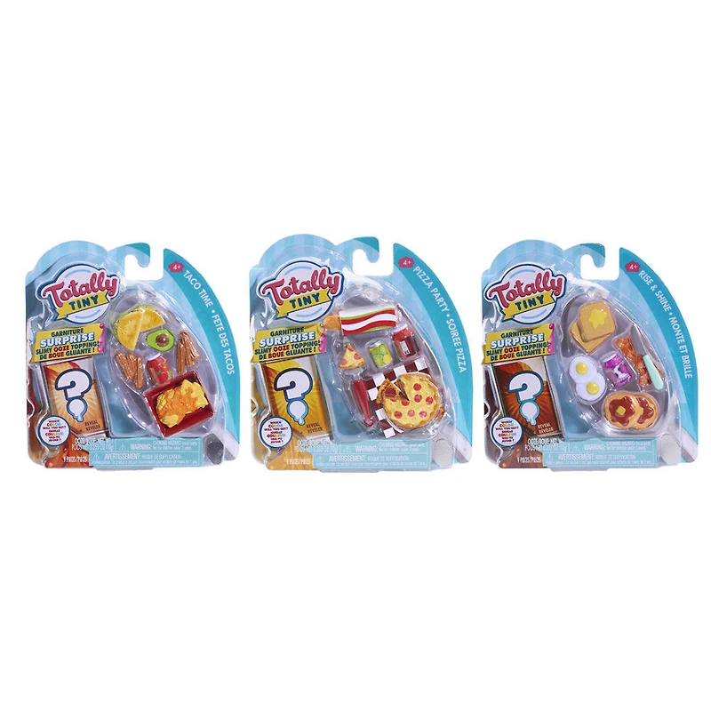 Ensembles de Jeu d'Aliments Divertissants Totally Tiny - Petit-Déjeuner
