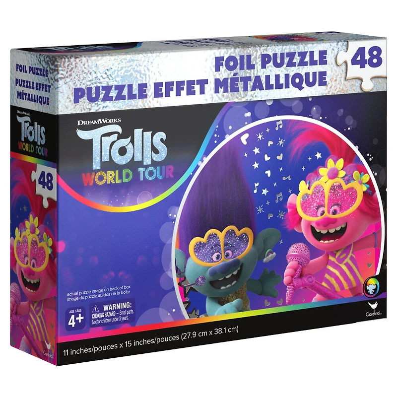 Trolls World Tour 48-Piece Foil Puzzle