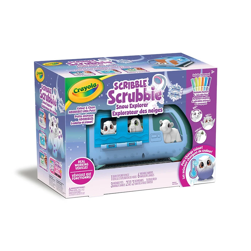 Crayola - Scribble Scrubbie Snow Explorer