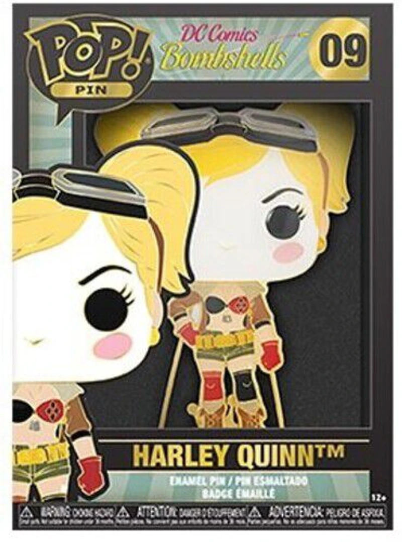 Badge émaillé Harley Quinn par Funko Pop! DC